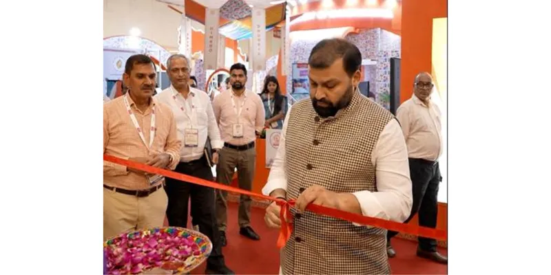 KVIC Chairman Inaugurated Khadi India Pavilion at Bharat Tex 2026 in New Delhi